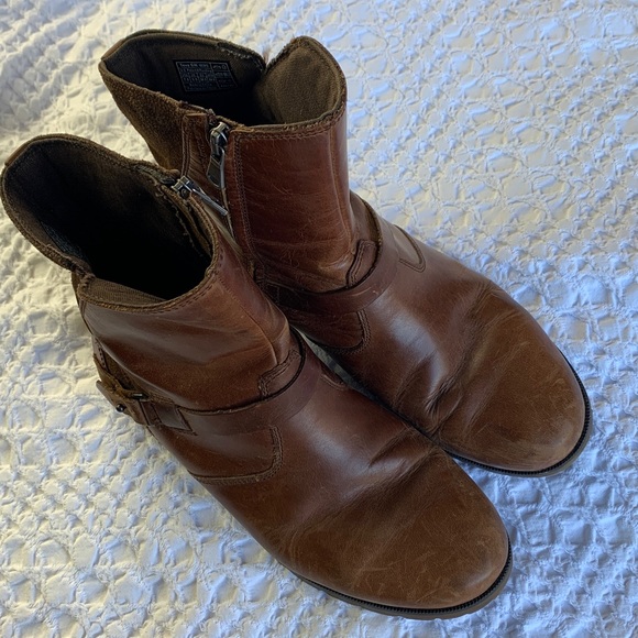 Teva De La Vina Brown Leather Suede Waterproof Boot - Picture 16 of 16